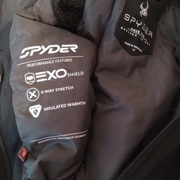Spyder Optimist Insulated Women's Ski Jacket, size 10, NWT - Picture 4 of 7